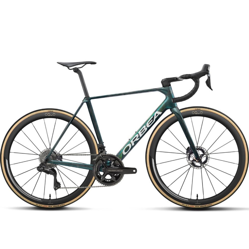 Bicicleta Orbea ORCA M10i LTD PWR Escape Green - Carbon View Matt
