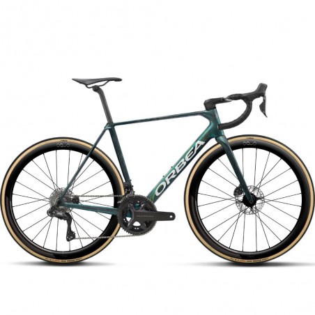 Vélo Orbea ORCA M20i LTD PWR Escape Green - Carbon View Matt