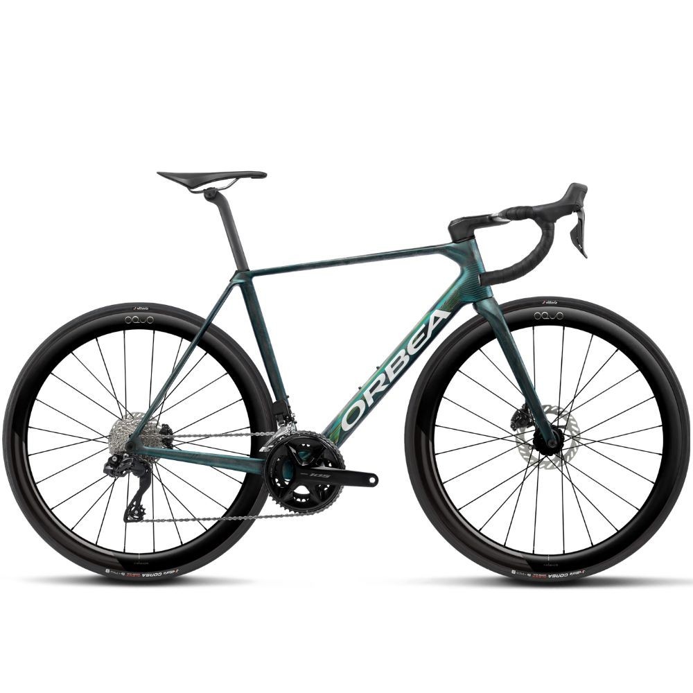 Bicicleta Orbea ORCA M30i LTD PWR Escape Green - Carbon View Matt