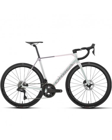 Vélo Orbea ORCA M20i TEAM Iris White (brillant) - Lilac (mat)