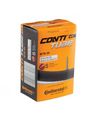 Chambre à air Continental VTT 29 x 1,75-2,50, valve Presta 42 mm (47-62/622)
