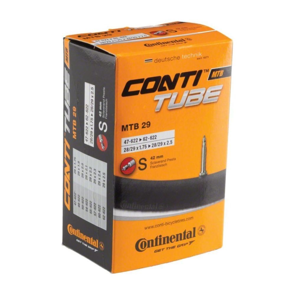 Cámara Continental MTB 29 x1.75-2.50 valvula presta 42 mm (47-62/622)