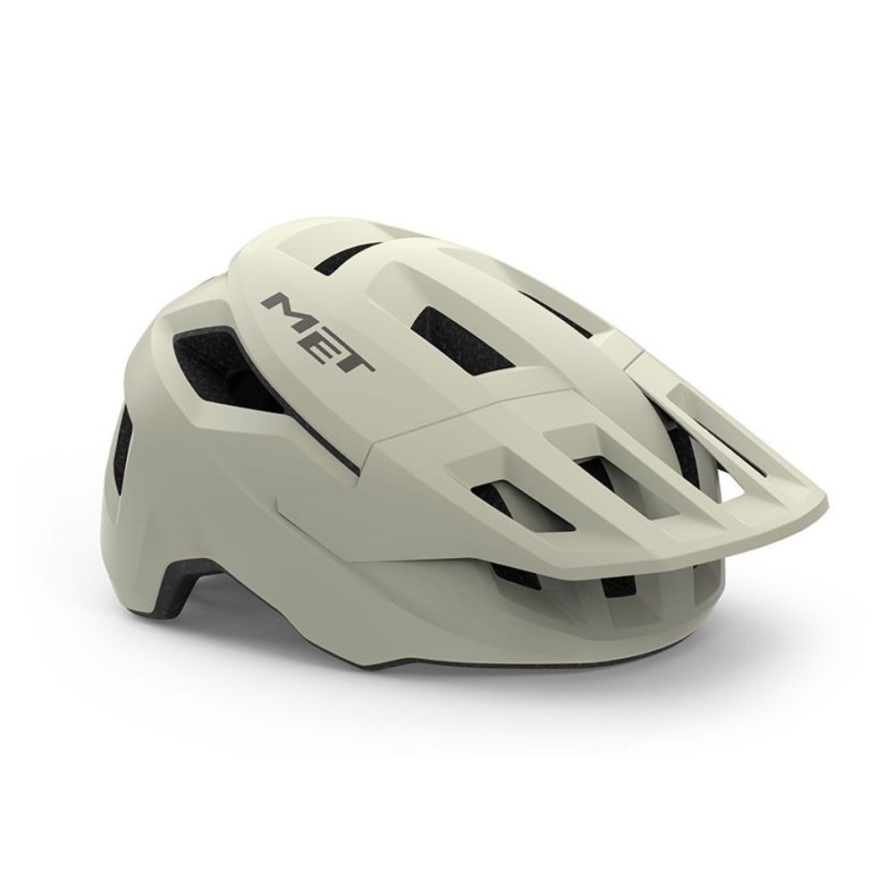 Casco Met Shelter mips blanco crudo mate