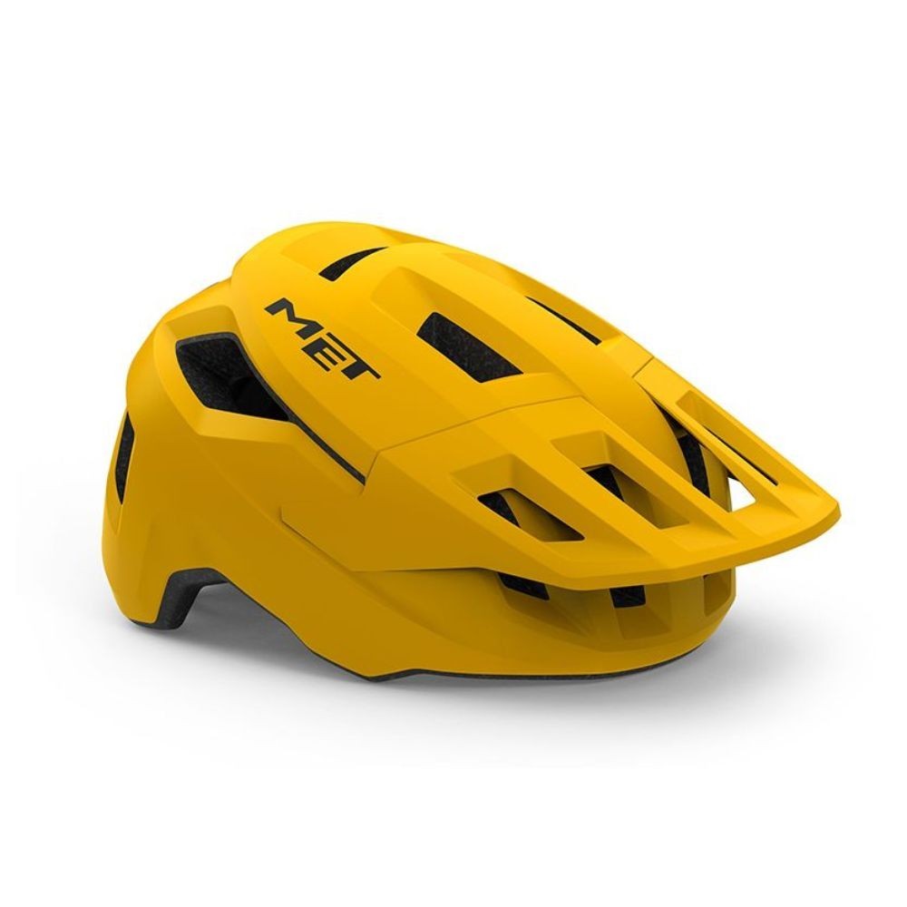 Casco Met Shelter mips amarillo mate