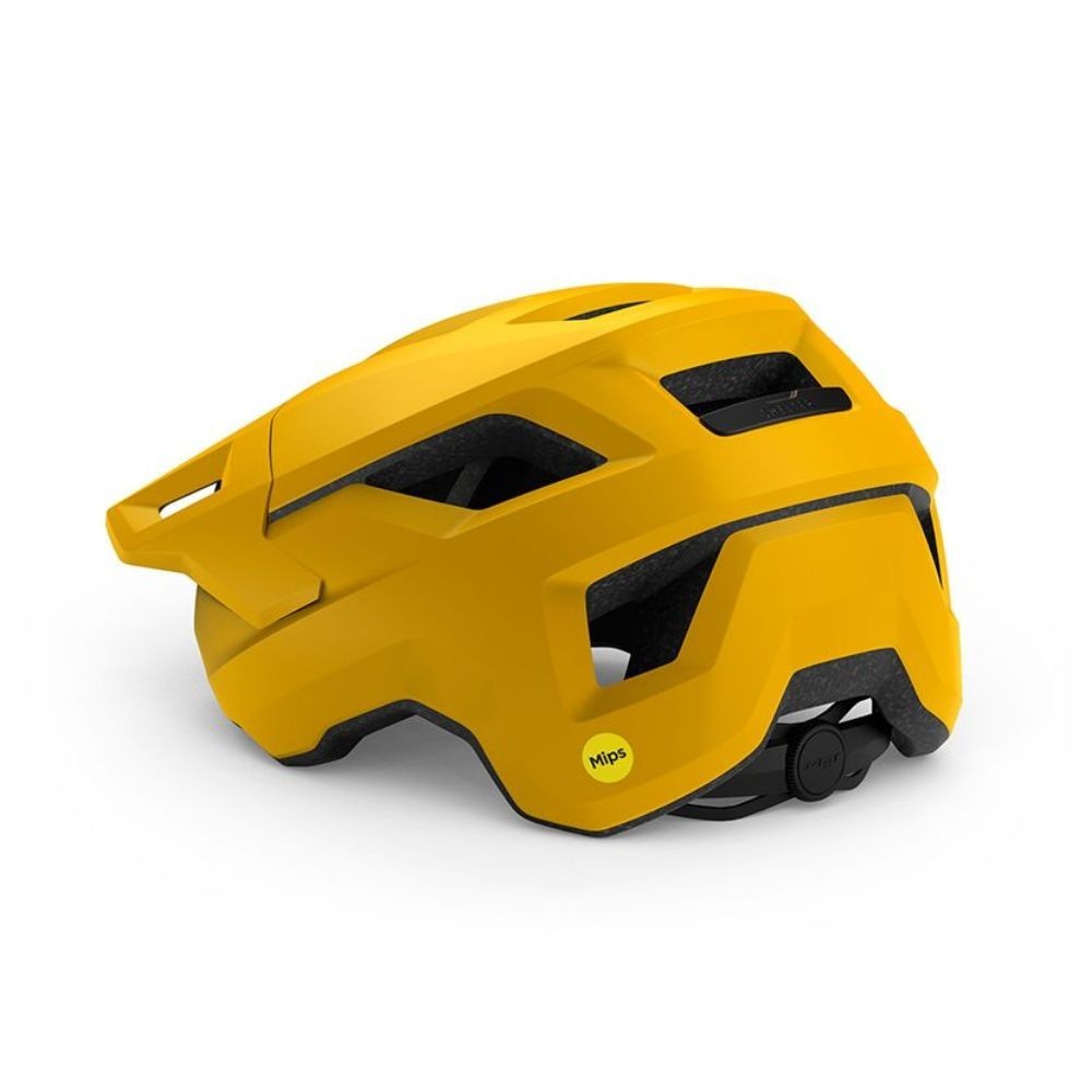 Casque Met Shelter MIPS jaune mat