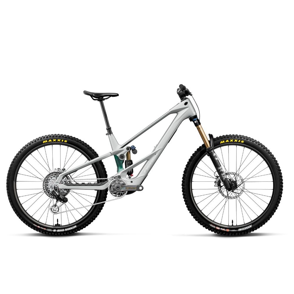 Bicicleta Orbea WILD LT M-LTD RS Smooth Silver (Matt) - Escape Green C. View (Gloss)