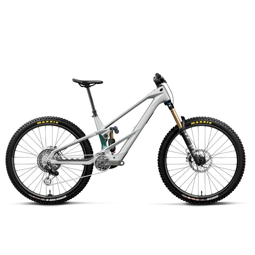 Bicicleta Orbea WILD LT M-LTD RS Smooth Silver (Matt) - Escape Green C. View (Gloss)