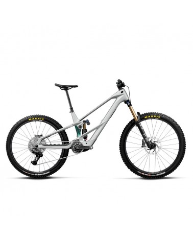 Vélo Orbea WILD/M LT M10 Smooth Silver (mat) - Escape Green C. View (brillant) Mullet