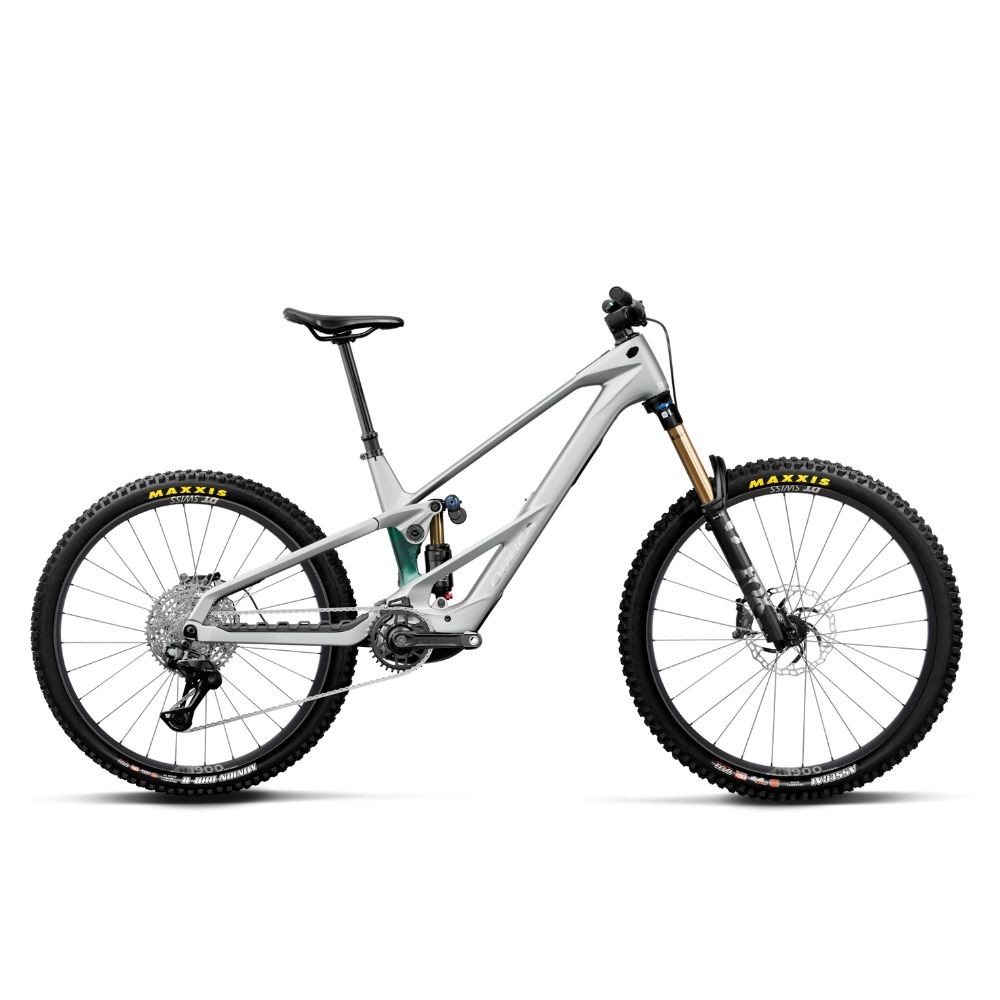 Vélo Orbea WILD/M LT M10 Smooth Silver (mat) - Escape Green C. View (brillant) Mullet