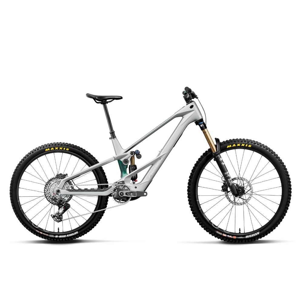 Vélo Orbea WILD/M LT M-TEAM RS Smooth Silver (mat) - Escape Green C. View (brillant) Mullet