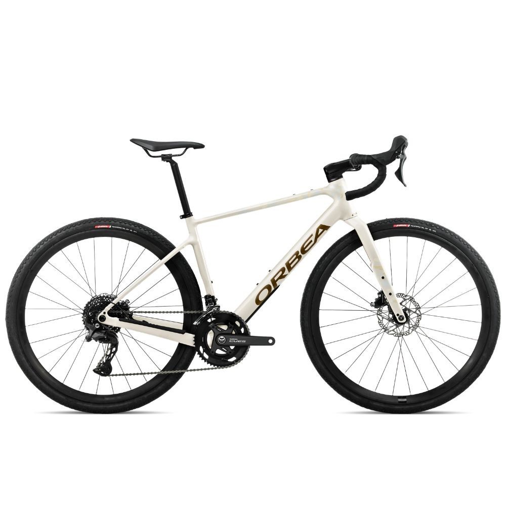Bicicleta Orbea TERRA H50 Ivory White - Met. Olive Green (Gloss)