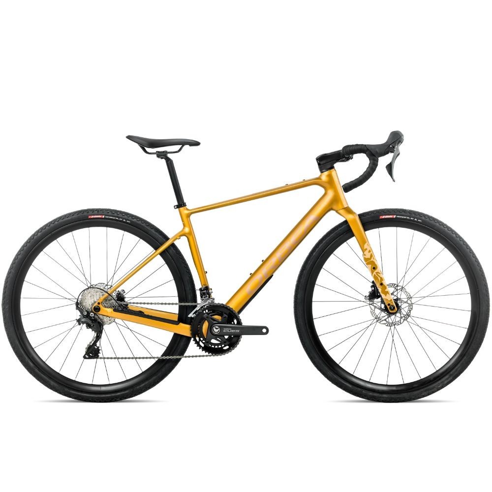 Vélo Orbea TERRA H40 Jaune Bumblebee - Marron (brillant)