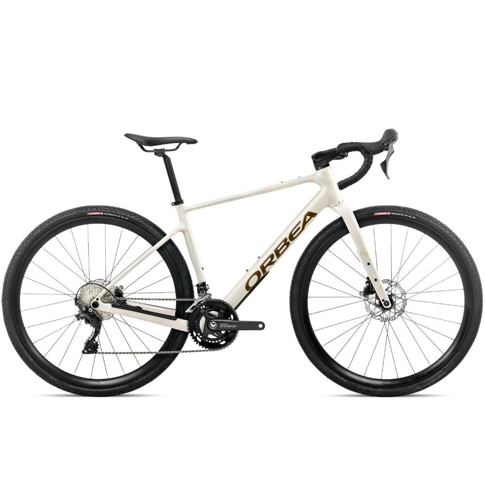 Bicicleta Orbea TERRA H40 Ivory White - Met. Olive Green (Gloss)