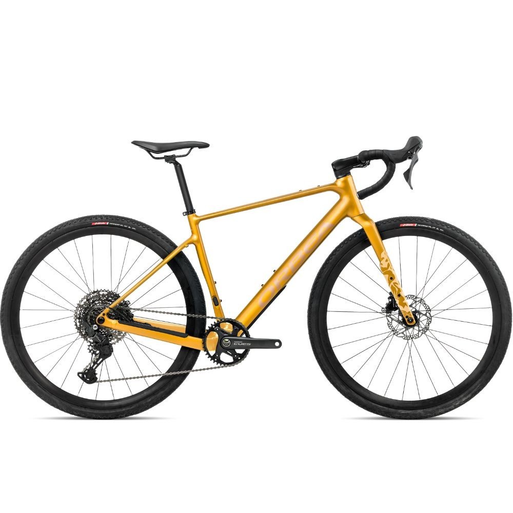 Vélo Orbea TERRA H40 1X Jaune Bumblebee - Marron (brillant)