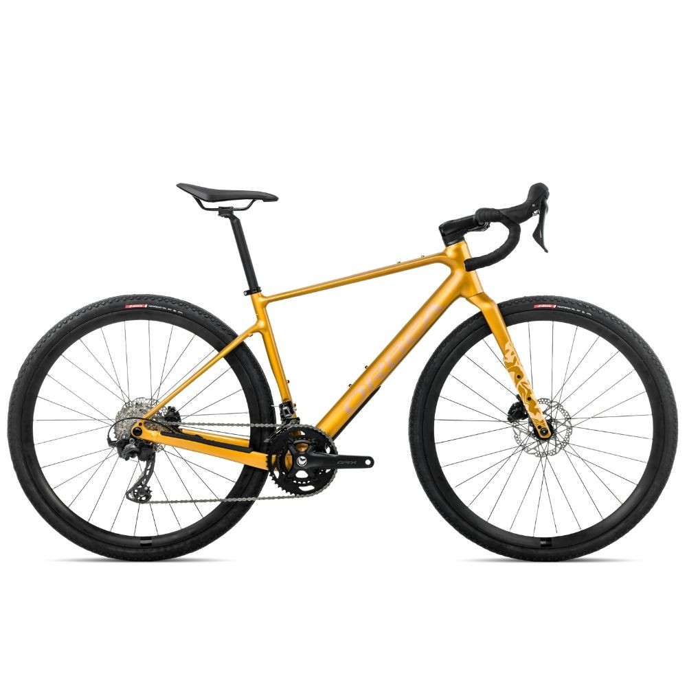 Vélo Orbea TERRA H30 Jaune Bumblebee - Marron (brillant)