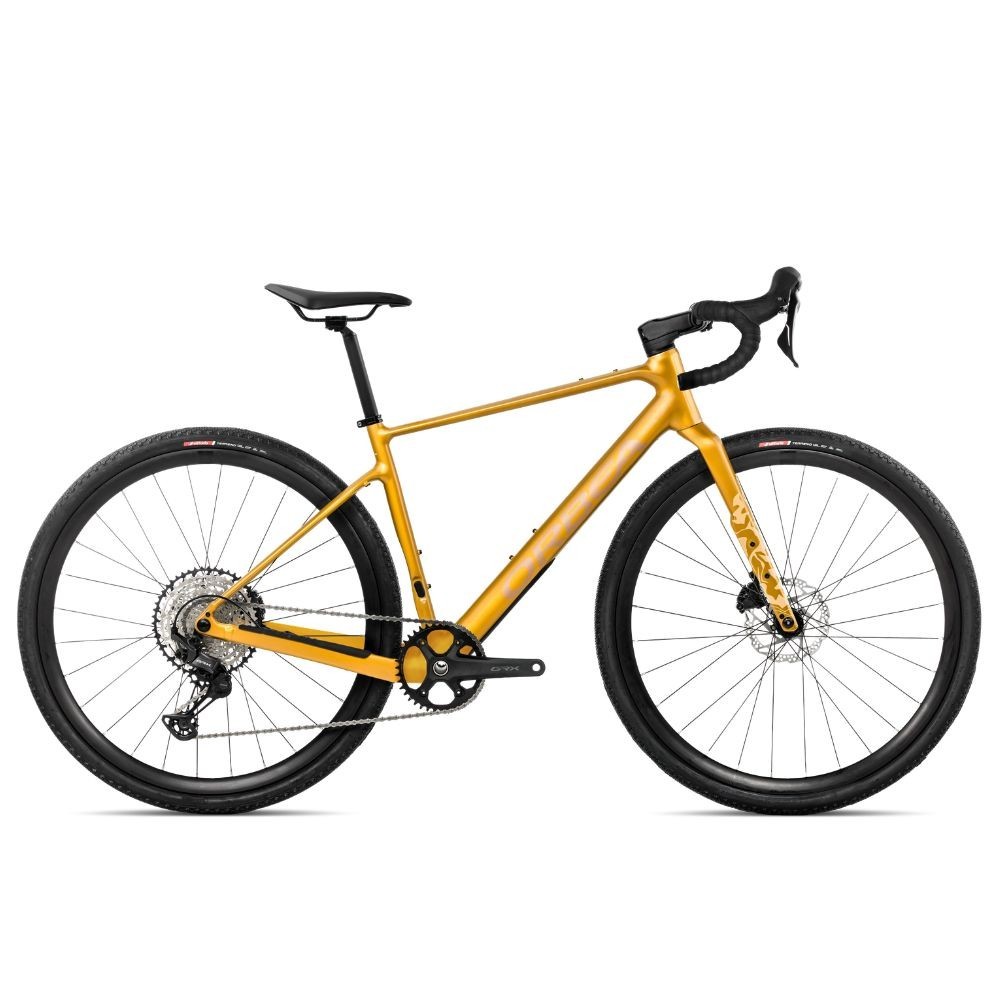 Vélo Orbea TERRA H30 1X Jaune Bumblebee - Marron (brillant)