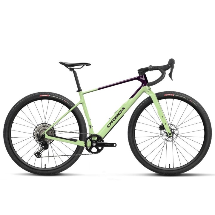 Bicicleta Orbea TERRA M30TEAM 1X Acid Gum - Fantasy Purple Carbon View (Gloss)