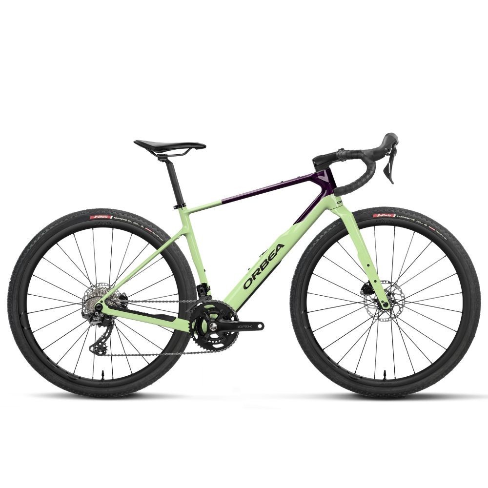 Vélo Orbea TERRA M35TEAM Acid Gum - Fantasy Purple Carbon View (brillant)