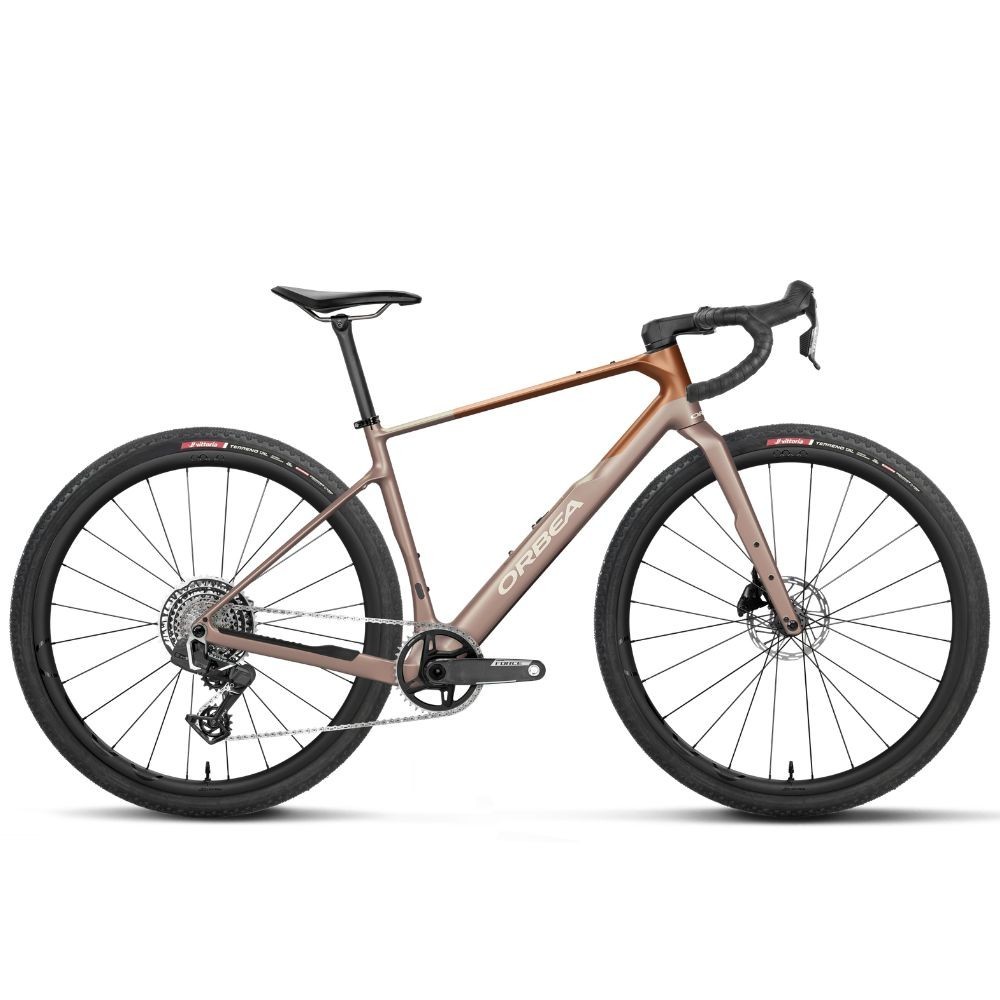 Bicicleta Orbea TERRA M21eTEAM 1X Nickel (Matt) - Metallic Cinamon (Matt)