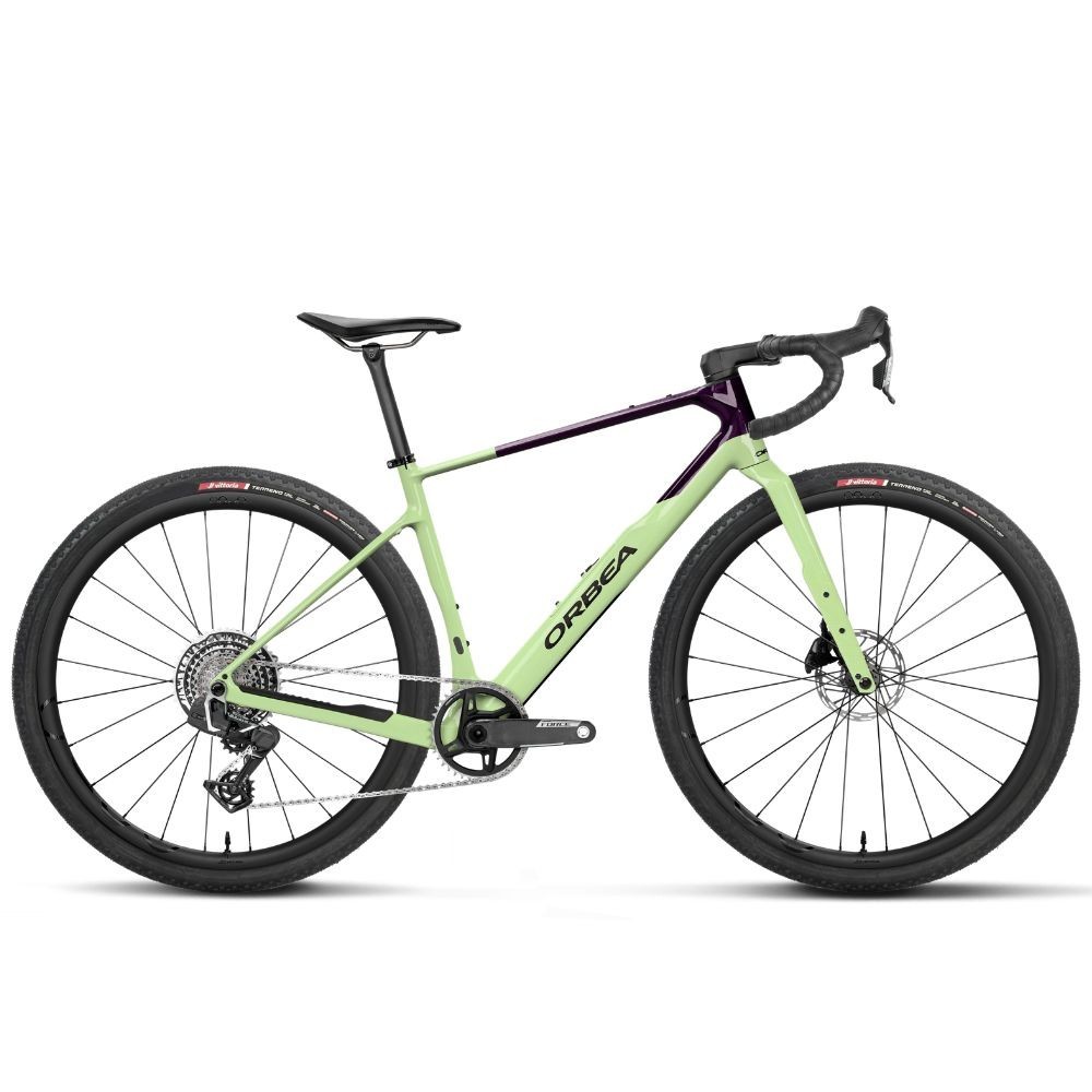 Bicicleta Orbea TERRA M21eTEAM 1X Acid Gum - Fantasy Purple Carbon View (Gloss)
