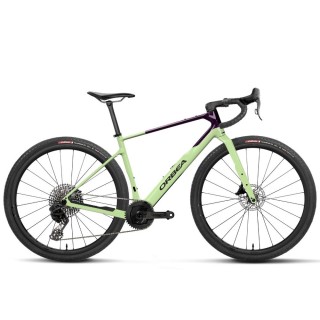 Vélo Orbea TERRA M22 TEAM 1X Acid Gum - Fantasy Purple Carbon View (brillant)