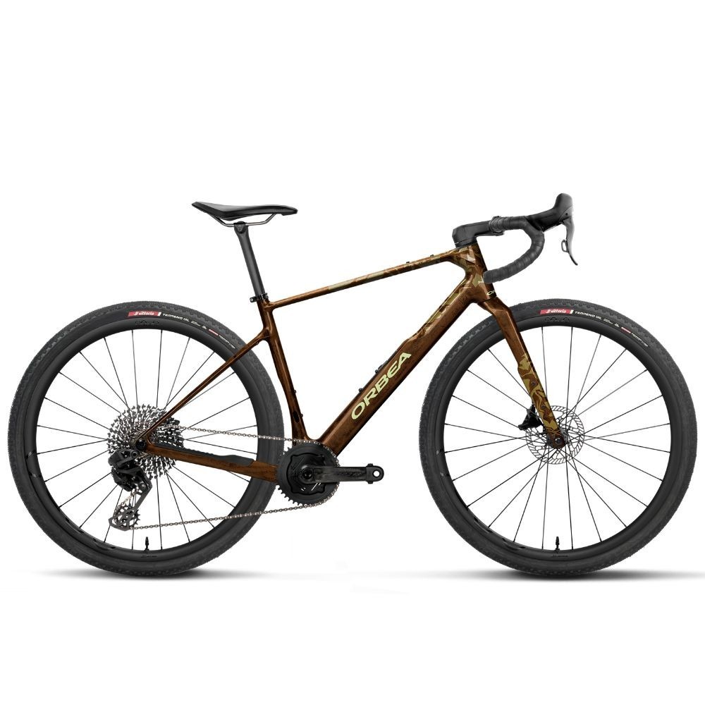 Bicicleta Orbea TERRA M22 TEAM 1X Caramel Carbon View (Gloss)