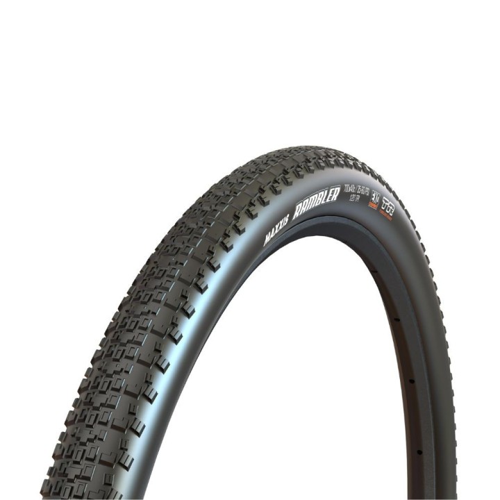 Pneu Maxxis Rambler Gravel HYPR X/EXO/TR 120 Tpi noir