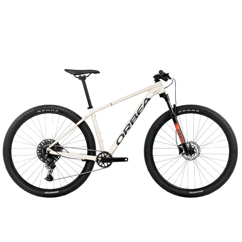 Vélo Orbea Onna 27 20 Blanc ivoire (brillant) - Bleu marine (mat)
