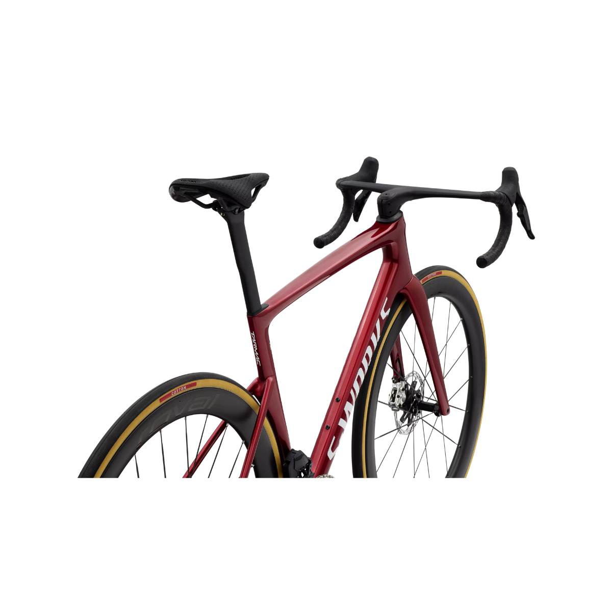 Vélo Specialized S-Works Tarmac SL9 SRAM RED AXS Ruby métallisé/blanc argenté
