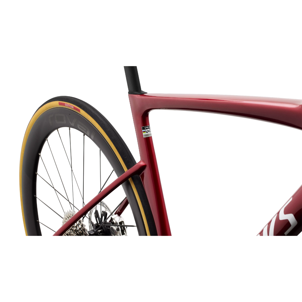 Bicicleta Specialized S-Works Tarmac SL9 SRAM RED AXS Ruby Metallic/White Silver