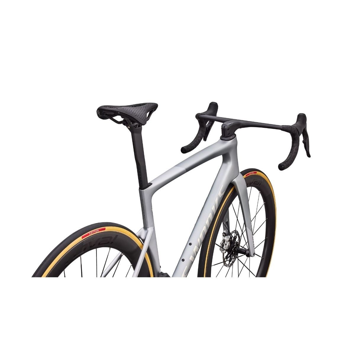 Vélo Specialized S-Works Tarmac SL9 SRAM RED AXS Satin Silver Dust/Gloss Chrome