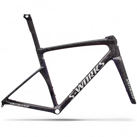 Cuadro Specialized S-Works Tarmac Sl9 Carbono Fact 12R Gloss Carbon/Red To Blue Pearl/White
