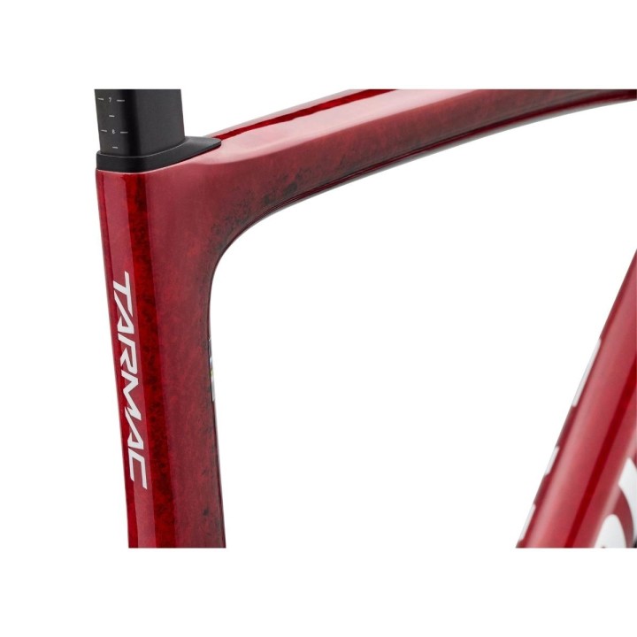 Cadre Specialized S-Works Tarmac SL9 Carbono Fact 12R Vivid Red/White Silver Metallic
