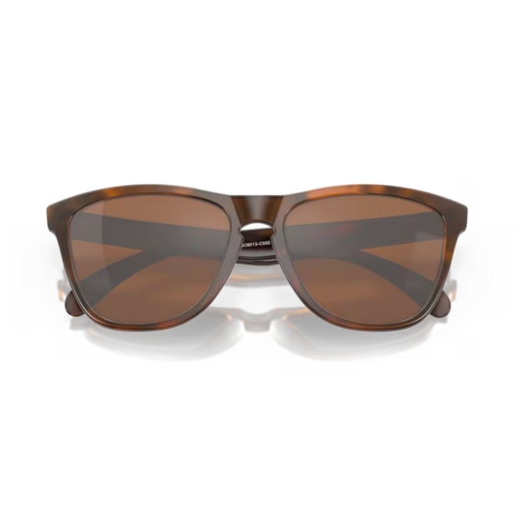 Gafas Oakley Frogskins Lentes prizm tungsten/Montura matte brown tortoise
