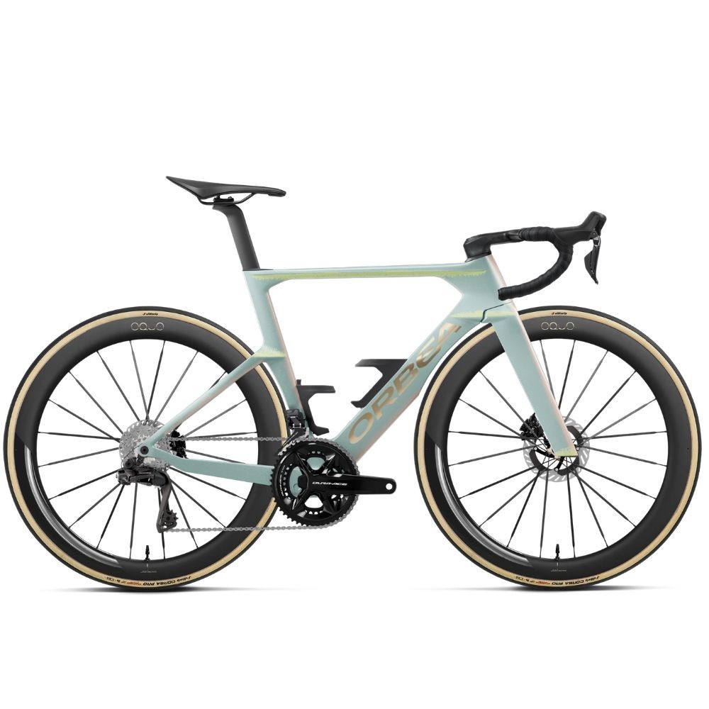 Bicicleta Orbea Orca Aero M10I Ltd Pwr Frozen Concrete - Aurora Blaze (Matt)