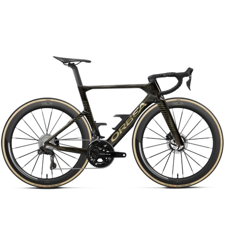 Vélo Orbea Orca Aero M10I Ltd Pwr Magic Gold C. View - Titane (brillant)