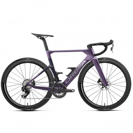 Vélo Orbea Orca Aero M21E Ltd Royal Plum (mat) - Fantasy Purple C. View (brillant)