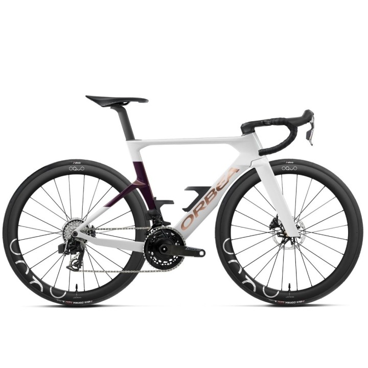 Bicicleta Orbea Orca Aero M21E Ltd Golden Off White - Sunset (Gloss)