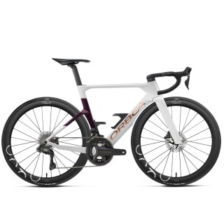 Vélo Orbea Orca Aero M20I Ltd Golden Off White - Sunset (brillant)
