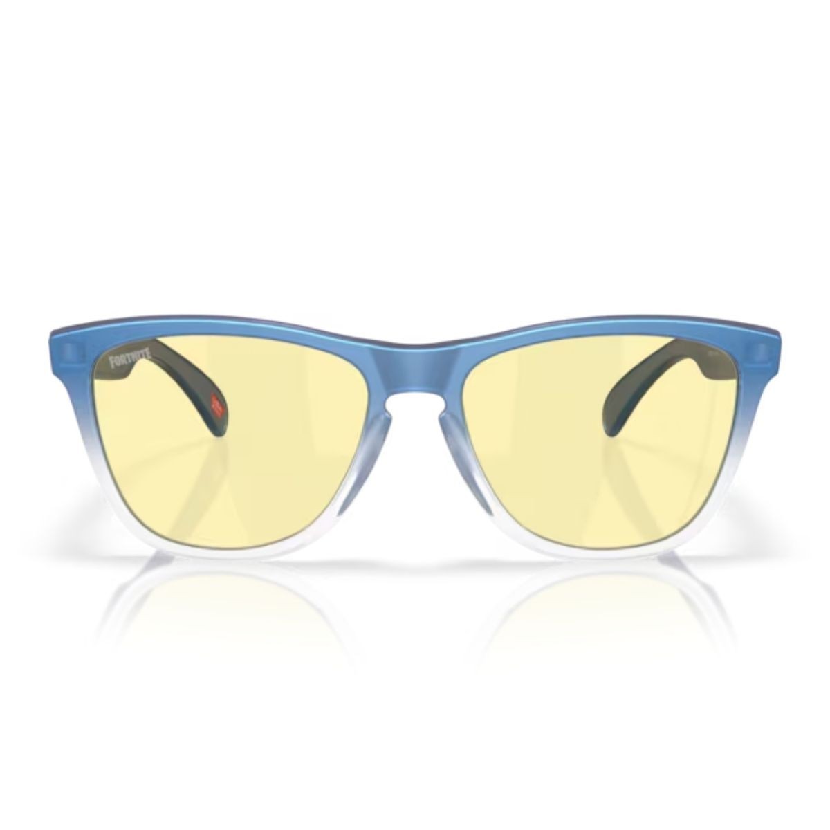 Gafas Oakley Frogskins x Fortnite Lentes prizm gaming 2.0/Montura matte cyan/blue/clear shift fade