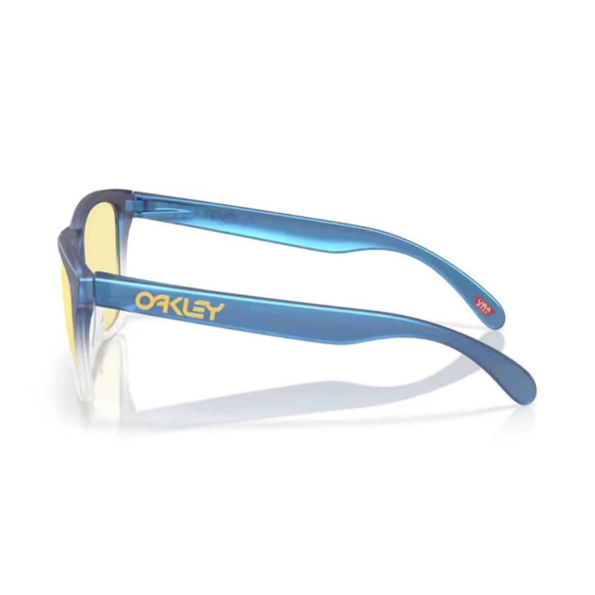Gafas Oakley Frogskins x Fortnite Lentes prizm gaming 2.0/Montura matte cyan/blue/clear shift fade