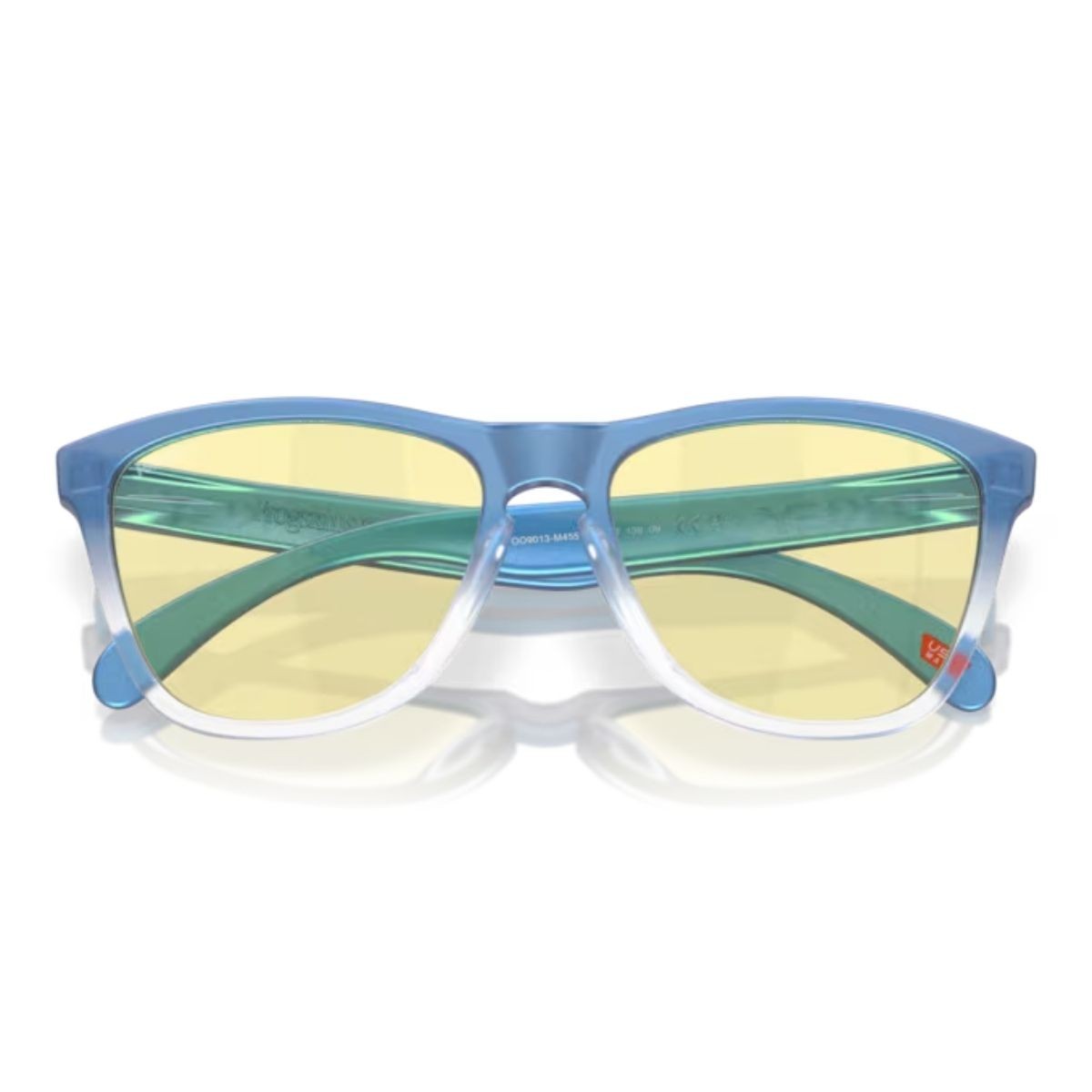Gafas Oakley Frogskins x Fortnite Lentes prizm gaming 2.0/Montura matte cyan/blue/clear shift fade