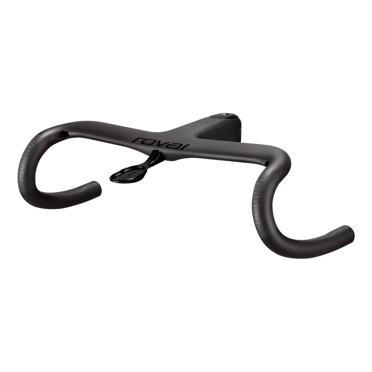Guidon Roval Terra en carbone satiné / noir brillant