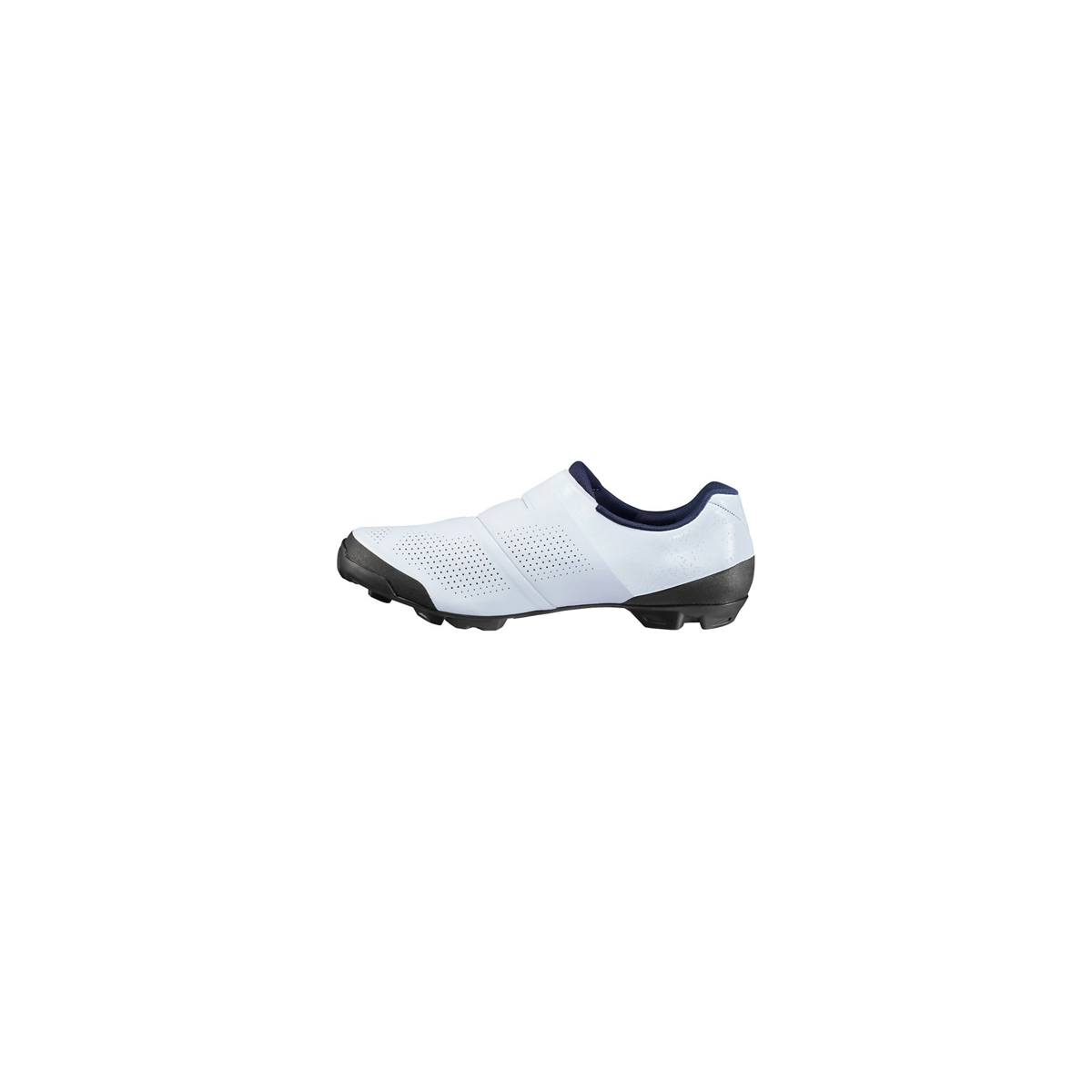 Chaussures de VTT Shimano XC302 largeur large blanches