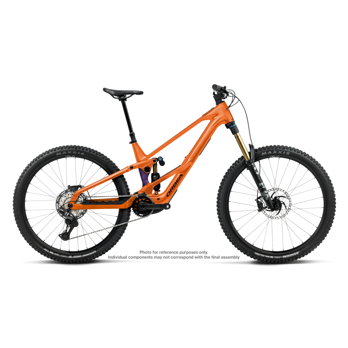 Vélo Orbea WILD LT H20 Wild Orange - Royal Plum (brillant) Mullet