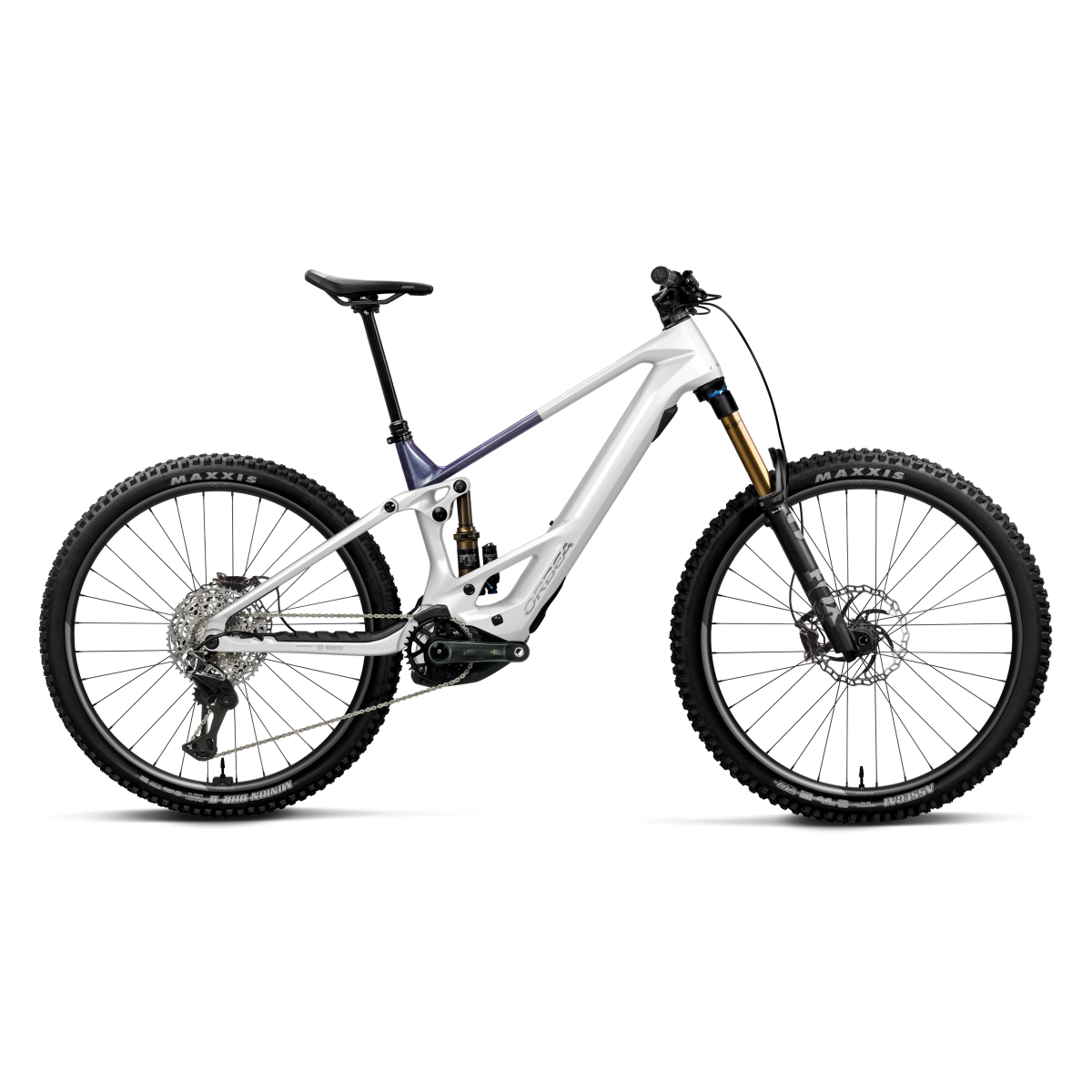 Bicicleta Orbea WILD TR M-TEAM White Chic - Tanzanite Evo C. View (Gloss)
