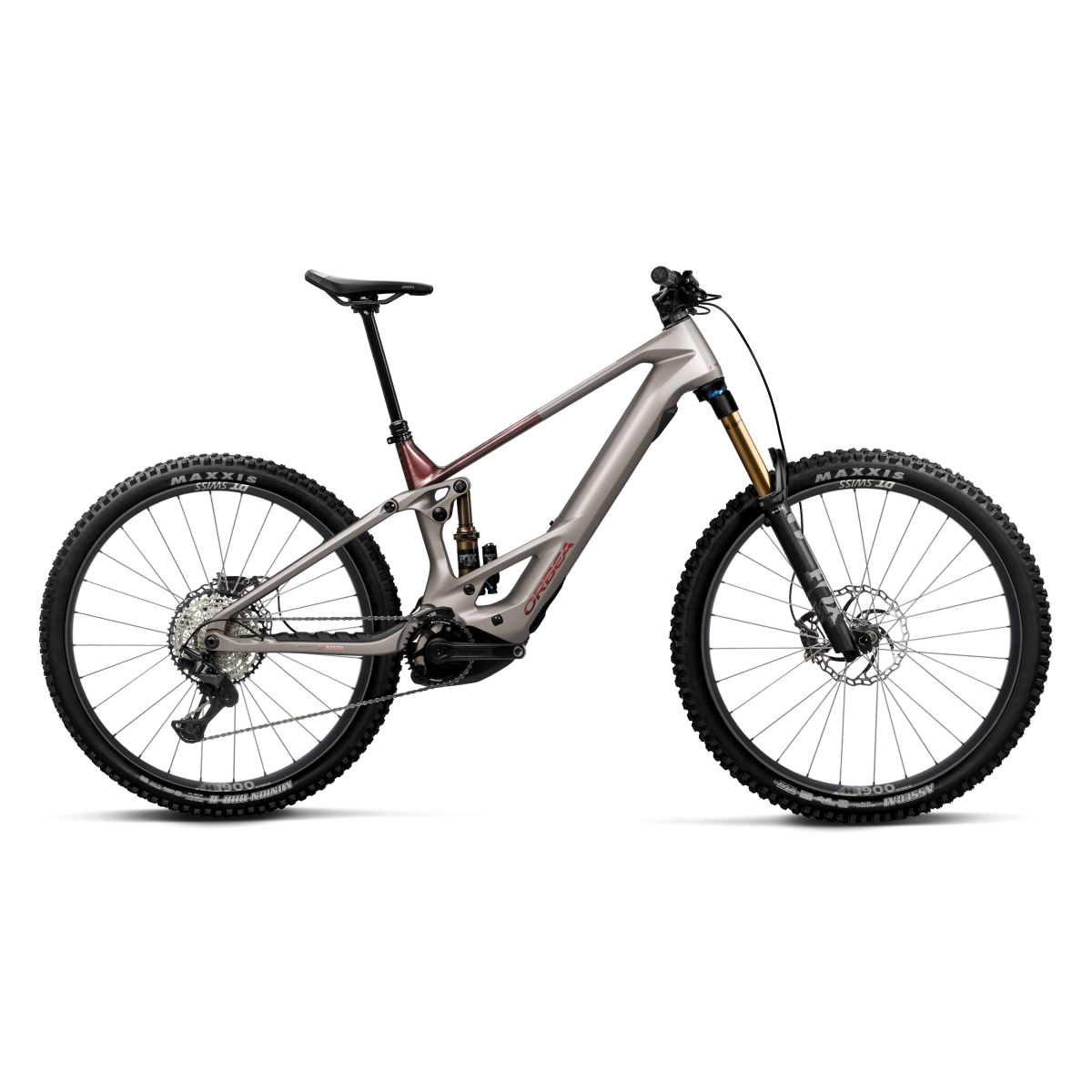 Vélo Orbea WILD TR M10 Desert Rose (mat) - Burning Ashes C. View (brillant)