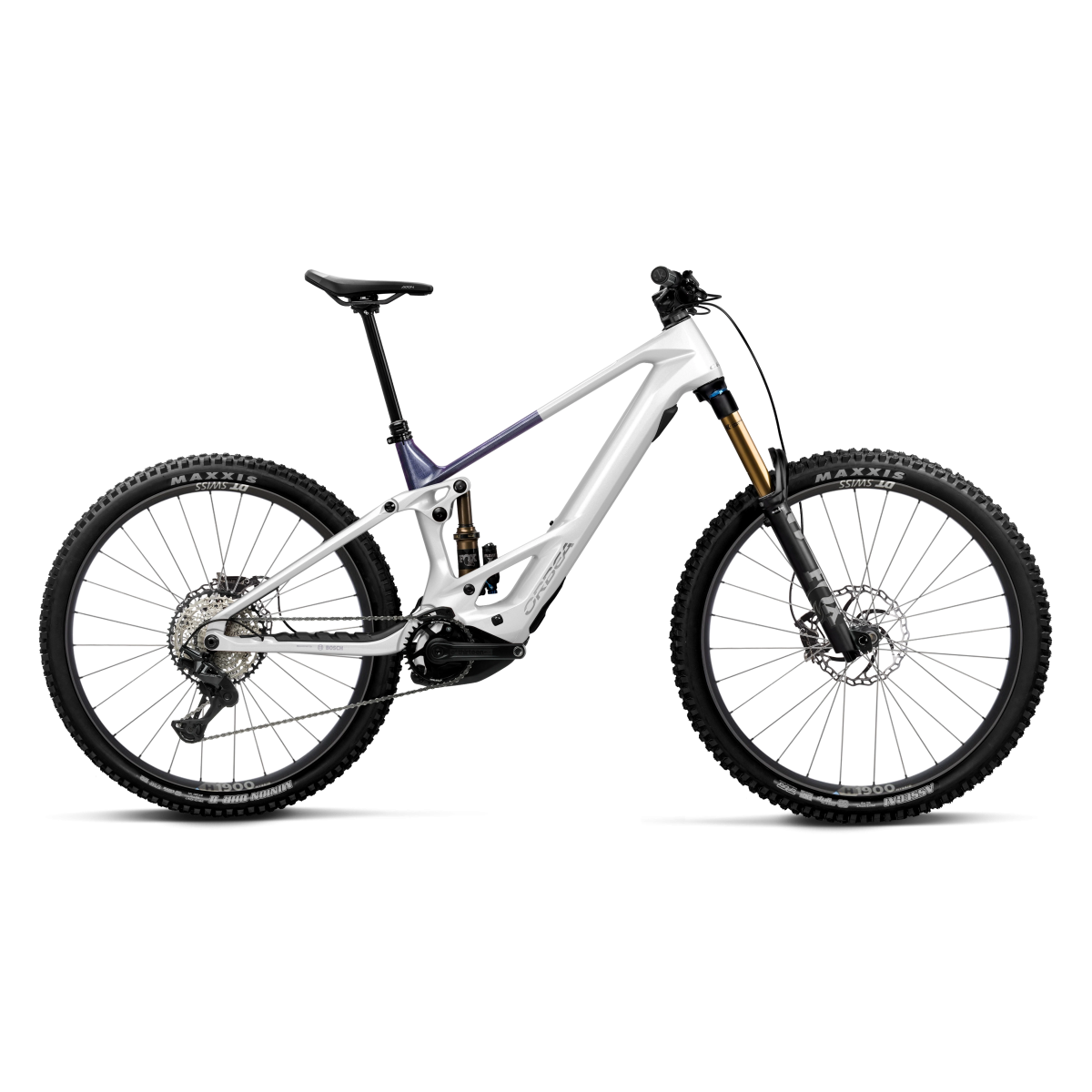 Bicicleta Orbea WILD TR M10 White Chic - Tanzanite Evo C. View (Gloss)