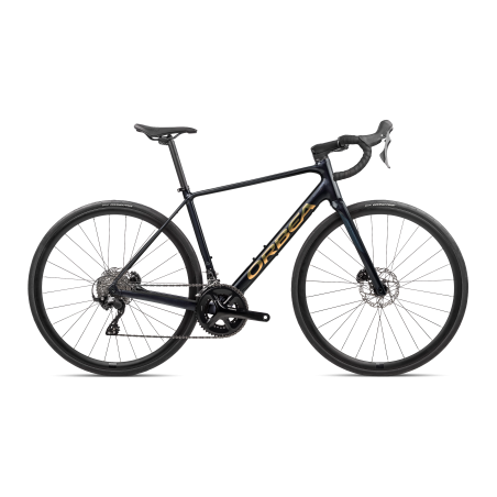 Vélo Orbea Avant H30 Diamond Black - Titan Gold (Brillant)