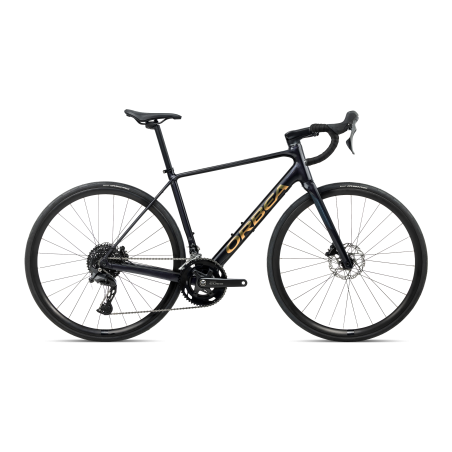 Vélo Orbea Avant H50 Diamond Black - Titan Gold (Brillant)